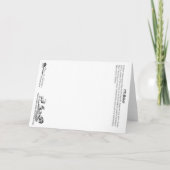 ワシントン州 マウントベイカー 感謝カード (裏面)