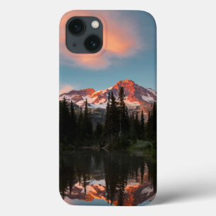 ワシントン州。レイニア山が反射 iPhone 13ケース