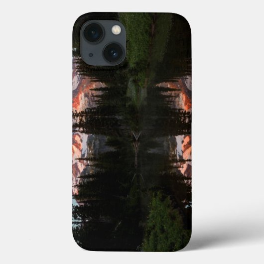 ワシントン州。レイニア山が反射 Case-Mate iPhoneケース (裏面)