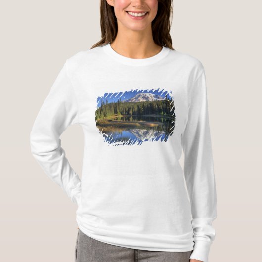 ワシントン州 レイニア山国立公園 レイニア山 Tシャツ (正面)