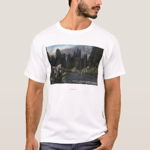 ワシントン州-雨の国立公園、撃つSta Tシャツ