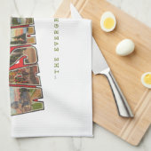 ワシントン州(5) キッチンタオル (四つ折り)