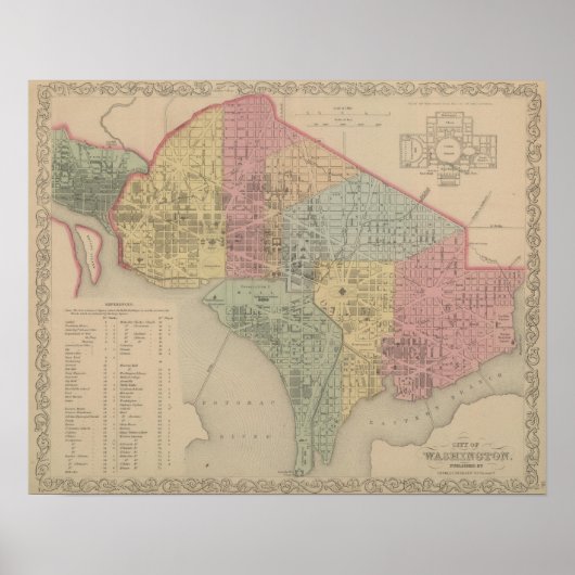 ワシントン市 ポスター (正面)