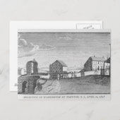 ワシントン披露宴アットニュージャージー、トレントン ポストカード (正面/裏面)