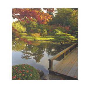 ワシントン日本のシアトル，ガーデン， Arboretum, Garden, Washington, ノートパッド