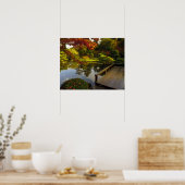 ワシントン日本のシアトル，ガーデン， Arboretum, Garden, Washington, ポスター (キッチン)