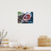 ワシントン海岸のリンタラのポスター。 ポスター (キッチン)