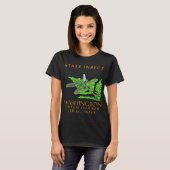 ワシントン準州の昆虫 グリーン・ダーナー・ドラゴ Tシャツ (正面フル)