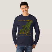 ワシントン準州の樹 西部ツガ Tシャツ (正面フル)