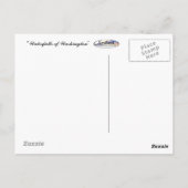 ワシントン滝はがき ポストカード (裏面)