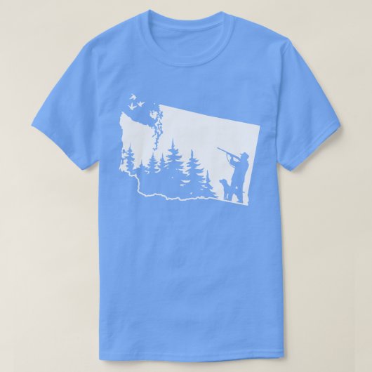 ワシントン狩りダック Tシャツ (デザイン正面)