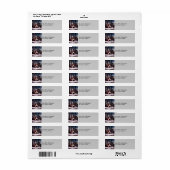 ワシントン祈州バレー・フォージ ラベル (フルシート)