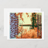 ワシントン記念塔 - ナショナルモール ワシントンDC ポストカード (正面/裏面)