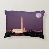 ワシントン記念塔、国会議事堂およびジェファーソン アクセントクッション (裏面)