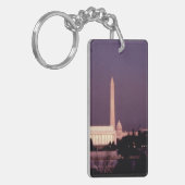ワシントン記念塔、国会議事堂およびジェファーソン キーホルダー (正面左)