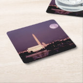 ワシントン記念塔、国会議事堂およびジェファーソン スクエアペーパーコースター (アングル)