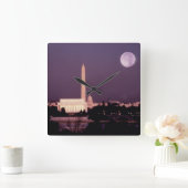 ワシントン記念塔、国会議事堂およびジェファーソン スクエア壁時計 (ホーム)