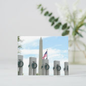 ワシントン記念碑とワシントンDCメモリアル (スタンド正面)