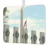 ワシントン記念碑とワシントンDCメモリアル カーエアーフレッシュナー (左)