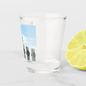 ワシントン記念碑とワシントンDCメモリアル ショットグラス (右)