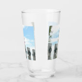 ワシントン記念碑とワシントンDCメモリアル タンブラーグラス (左)