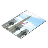 ワシントン記念碑とワシントンDCメモリアル ノートブック (左側)