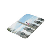 ワシントン記念碑とワシントンDCメモリアル バスマット (アングル)