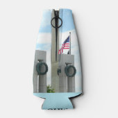 ワシントン記念碑とワシントンDCメモリアル ボトルクーラー (裏面)