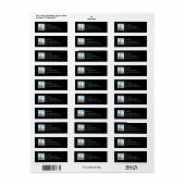 ワシントン記念碑とワシントンDCメモリアル ラベル (フルシート)