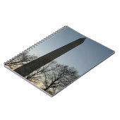 ワシントン記念碑の冬IIの風景 ノートブック (左側)