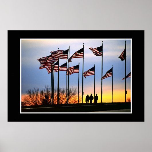 ワシントン記念碑 ポスター (正面)