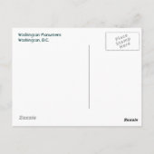ワシントン記念碑 ポストカード (裏面)