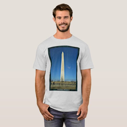ワシントン記念碑 Tシャツ (正面フル)