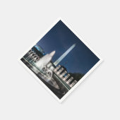 ワシントン記念碑USAジョージワシントン スタンダードカクテルナプキン (角)