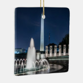 ワシントン記念碑USAジョージワシントン セラミックオーナメント (右)