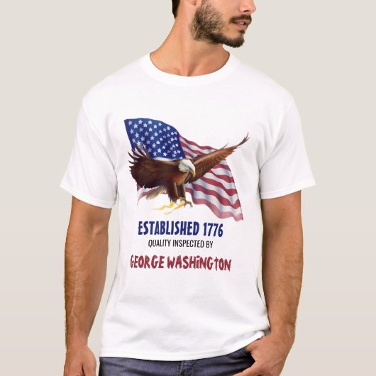 ワシントン認定クオリティTシャツ Tシャツ (正面)