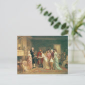 ワシントン誕生日1798年 ポストカード (スタンド正面)