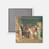 ワシントン誕生日1798年 マグネット (正面/裏面)