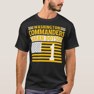 ワシントン軍司令官ドートソン1アメリカ国旗TShi Tシャツ