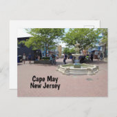 ワシントン通りモールinケープメイNJ ポストカード (正面/裏面)