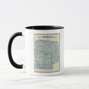 ワシントン郡の地図 マグカップ