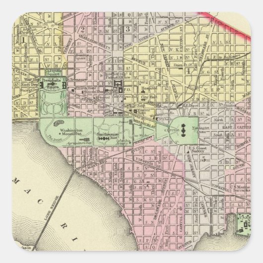 ワシントン3 スクエアシール (正面)