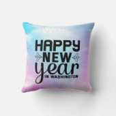 ワシントン54688新年おめでとう クッション (裏面)