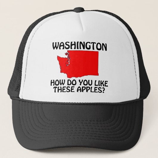 ワシントン - このリンゴどう思いますか？ キャップ (正面)