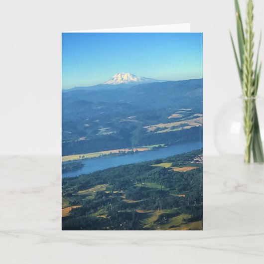 ワシントン・アダムス山 カード (正面)