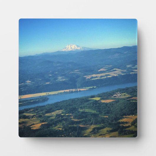 ワシントン・アダムス山 フォトプラーク (正面)