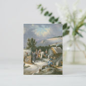 ワシントン・アット・バレーフォージ ポストカード (スタンド正面)