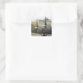 ワシントン、オリンピア、軍隊ショー。2 スクエアシール (バッグ)