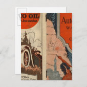 ワシントン・オレゴン州の自動車道路 ポストカード (正面/裏面)