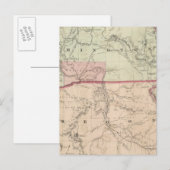 ワシントン、オレゴン、アイダホ、モンタナ ポストカード (正面/裏面)